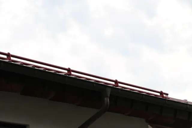 Zinkverkleidete Gaube im Detail